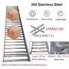 Replacement Stainless Steel Roller Conveyor, 61 cm Wide, 2 m Long view 2