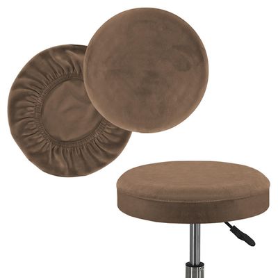 Miecoae Round Stool Cover, 30–60 cm Diameter, Stretchable, Washable
