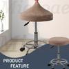 Miecoae Round Stool Cover, 30–60 cm Diameter, Stretchable, Washable view 3