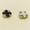 Codulu 2PCS Square Vintage Sewing Buttons, White, 22 mm view 4