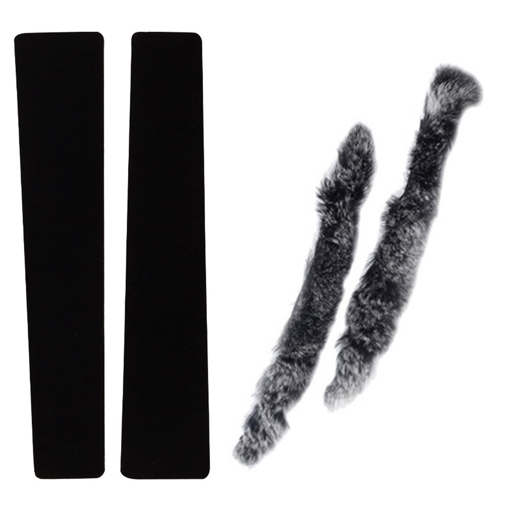 KURUGEILI Archery Bow Silencer Set for Recurve and Traditional Longbows