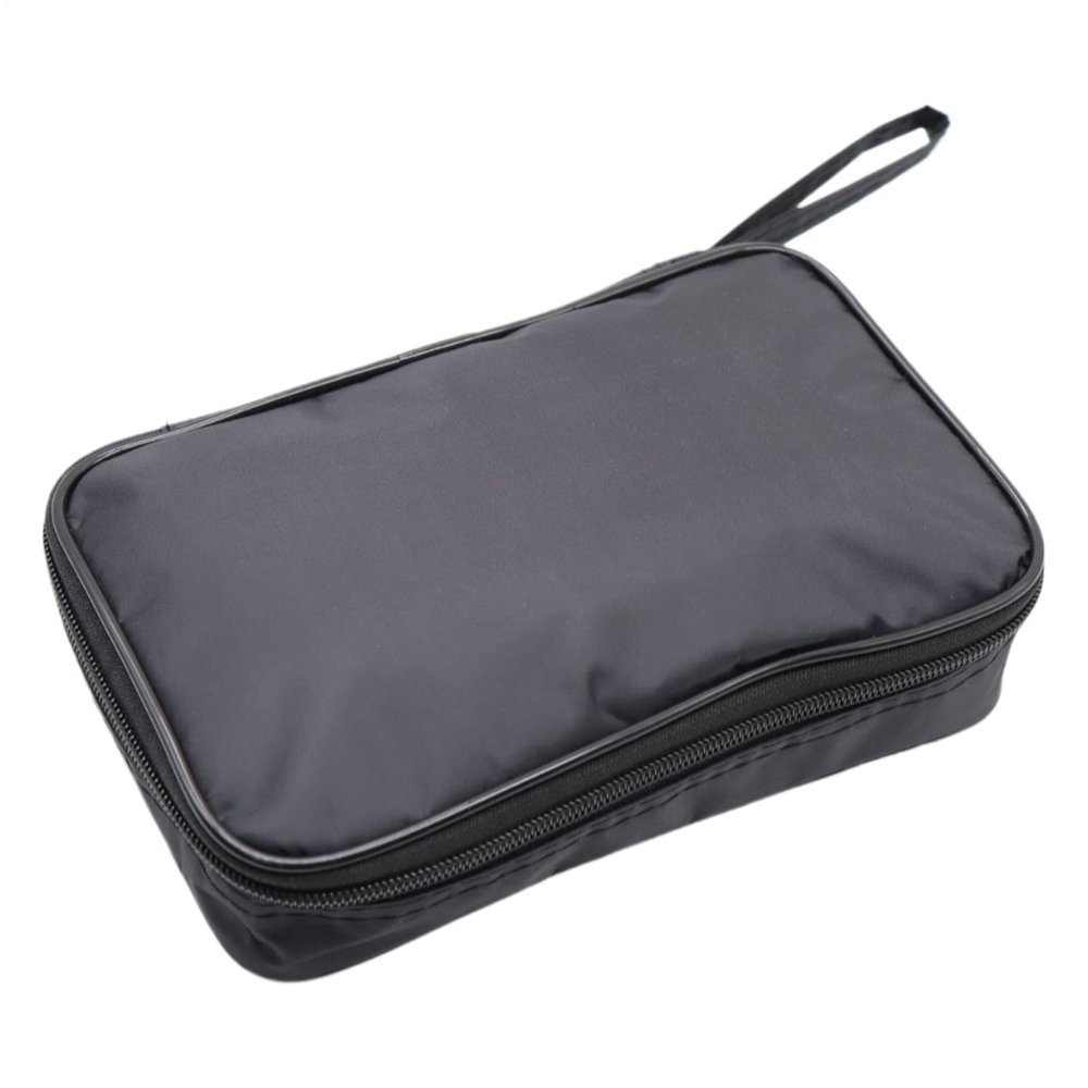 Dust-Resistant Multimeter Organizer Case with Zipper, Portable Carrying Bag