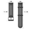 GIOPUEY Band Compatible with TicWatch Atlas/Pro 5/5 Enduro, 24 mm Soft Silicone Band [Wear-Resistant] [Breathable] Replacement Band - Sky Blue view 3