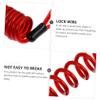 Abaodam 6-Piece Alarm Disc Lock Reminder Cables view 4