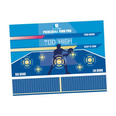 JISADER Pickleball Training Poster Mat for Pickleball Training and Gyms