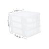 Drawer Storage Organizer, Lightweight PP, White view 2