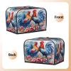 Mexpekil Watercolor Rooster Flower 2-Slice Toaster Cover view 4