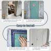 YOPIJA Paintable Drywall Access Panel with Handle, 30×130 cm, Customizable Flush-Mount Hatch (85×100 cm) view 4