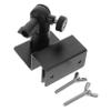 Black Aluminum Alloy Roof Gutter Mount for Solar Panels view 1