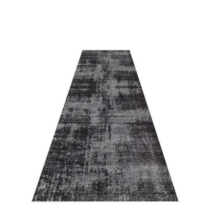 Gzaebji Vintage Runner Rug for Hallway, Washable, Non-Slip, 90 x 150 cm