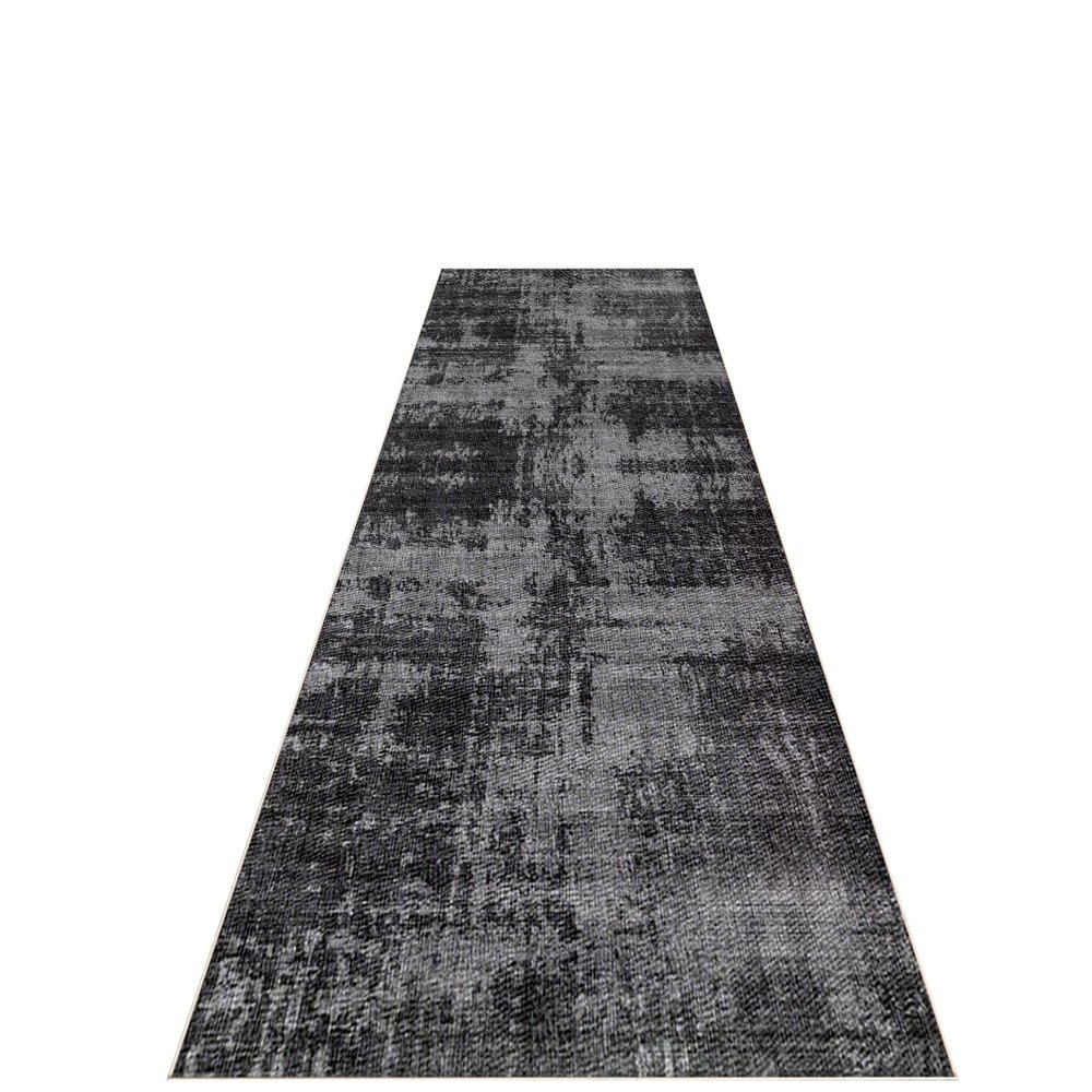 Gzaebji Vintage Runner Rug for Hallway, Washable, Non-Slip, 90 x 150 cm