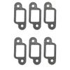 FRAOMHFW 6-Piece Chainsaw Muffler Gasket Set view 1