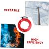 NUOBESTY Cable Pulling Tape with Steel Wire, Red ABS Housing view 4