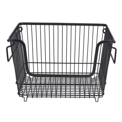 Stackable Wire Freezer Organizer Basket for Deep Freezers