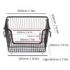 Stackable Wire Freezer Organizer Basket for Deep Freezers view 2