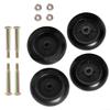 URPIZY 4-Pack Lawn Mower Deck Wheels, Compatible with 532133957, 3471700, 1700184 and 112-0677, for 42"-54" Decks, Black view 3