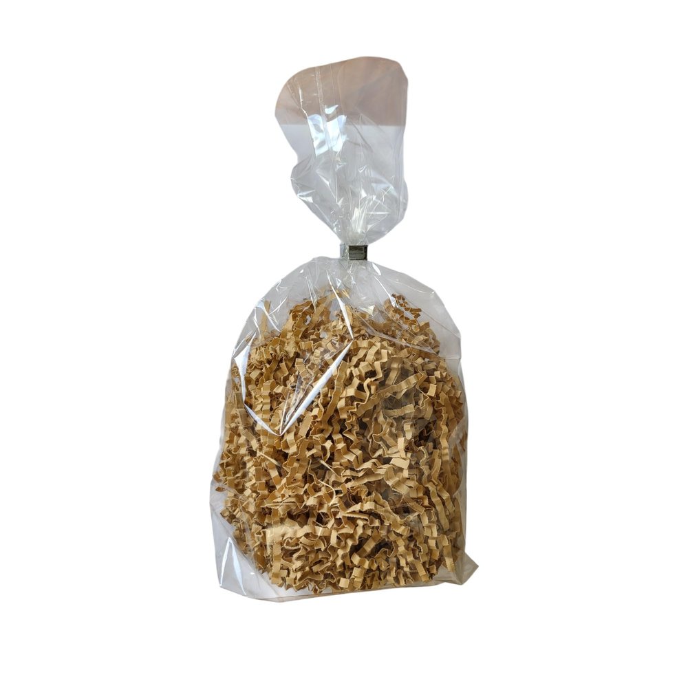 schenken-24 10x Natural Filler Material - 30 g per Pack - Gift Packaging Décor