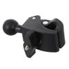Bicycle Handlebar Ball-Joint Mount for Motorcycle Handlebars, Black Plastic view 1