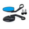 VQLDPX Motorcycle Bar-End Rearview Mirrors for Yamaha FZ25/FZ15, 1 Pair view 3
