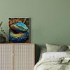 Paint by Numbers for Adults, Snake Artwork, Animal Painting Kit for Ages 7+, DIY Canvas, 40 x 50 cm, Unframed view 3