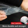 SXEVZOO Transparent Waterproof PE Tarp with Eyelets, 3 x 6 m view 3