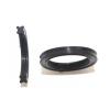 Hydraulic Piston Rod Seal, Elastic, NBR X-Ring, 3.53 mm view 3
