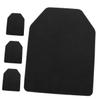ibasenice 4-Piece EVA Insert Plates for Boxing and Kickboxing Training, Black, Comfortable Chest Protection view 1