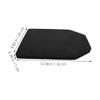 ibasenice 4-Piece EVA Insert Plates for Boxing and Kickboxing Training, Black, Comfortable Chest Protection view 2