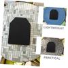ibasenice 4-Piece EVA Insert Plates for Boxing and Kickboxing Training, Black, Comfortable Chest Protection view 3