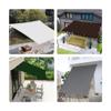Sun Shade Sail 80 x 200 cm, Waterproof, 98% UV Block, White view 1