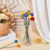 PH PandaHall 14-Piece Felt Ball Flower Bouquet, 7 Colors view 4