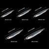 5-Piece Metal Jig Fishing Lures, 15g/20g/30g/40g/80g, Shore Casting Saltwater Sea Bass Lures (Color 06, 15g) view 2