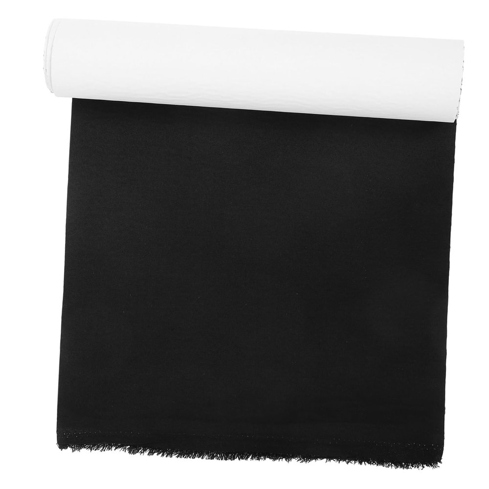 Black Self-Adhesive Textured Linen Book Cover