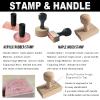 Custom Stamps with Logo or Text – Personalized Stamps for Business or Crafting view 2