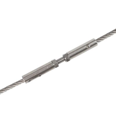 10-Piece 4 mm Wire Rope Tensioner Set with Bolt Driver