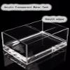 Transparent Acrylic Water Tank for Photography, Water Ripple Tray, 50 x 20 x 40 cm view 3