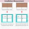 Retro Bamboo Roller Blind with Lift Mechanism, Weather-Resistant Outdoor Bamboo Blind, Adjustable (120 x 150 cm) view 4