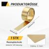 QUARKZMAN H65 Brass Sheet Strip, 2000 x 15 x 0.1 mm view 2
