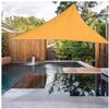 Waterproof UV-Blocking Triangle Sun Shade with Mounting Kit, Blue, 3 x 4 x 5 m view 2