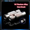 Super Print V6 Hotend 24V 40W All-Metal Remote Bowden J-Head Hotend with Titanium Alloy Heat Break, Cooling Fan Bracket for Titan Dual-Drive Extruder (24V Brass Nozzle Kit) view 3