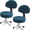 seokor Stretch Bar Stool Covers with Backrests, 2-Piece Set, Color 8 view 1
