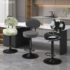 seokor Stretch Bar Stool Covers with Backrests, 2-Piece Set, Color 8 view 3