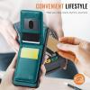 HJZSZX Magnetic Leather Wallet Phone Case for Samsung Note 10, Brown view 3