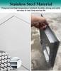 Lockable Drywall Access Panel with Key, Stainless Steel Door for Outdoor Kitchens and Grill Islands view 2