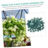 Greenhouse Fastening Clips, 100 Pcs., with Washers, Green view 4