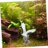 HEMOTON Resin Stork Ornament for Aquariums, Gardens, and Home Decor view 4