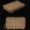 PBTMCD Tactical MOLLE Admin Pouch, Extended Small GP Utility EDC Storage Bag view 4