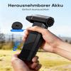 Electric Air Duster with 2 Modular Rechargeable Batteries, 220g+/223 MPH Airflow, 2 Magnetic Nozzles, 8,000 mAh, 3 Speeds, LED view 2