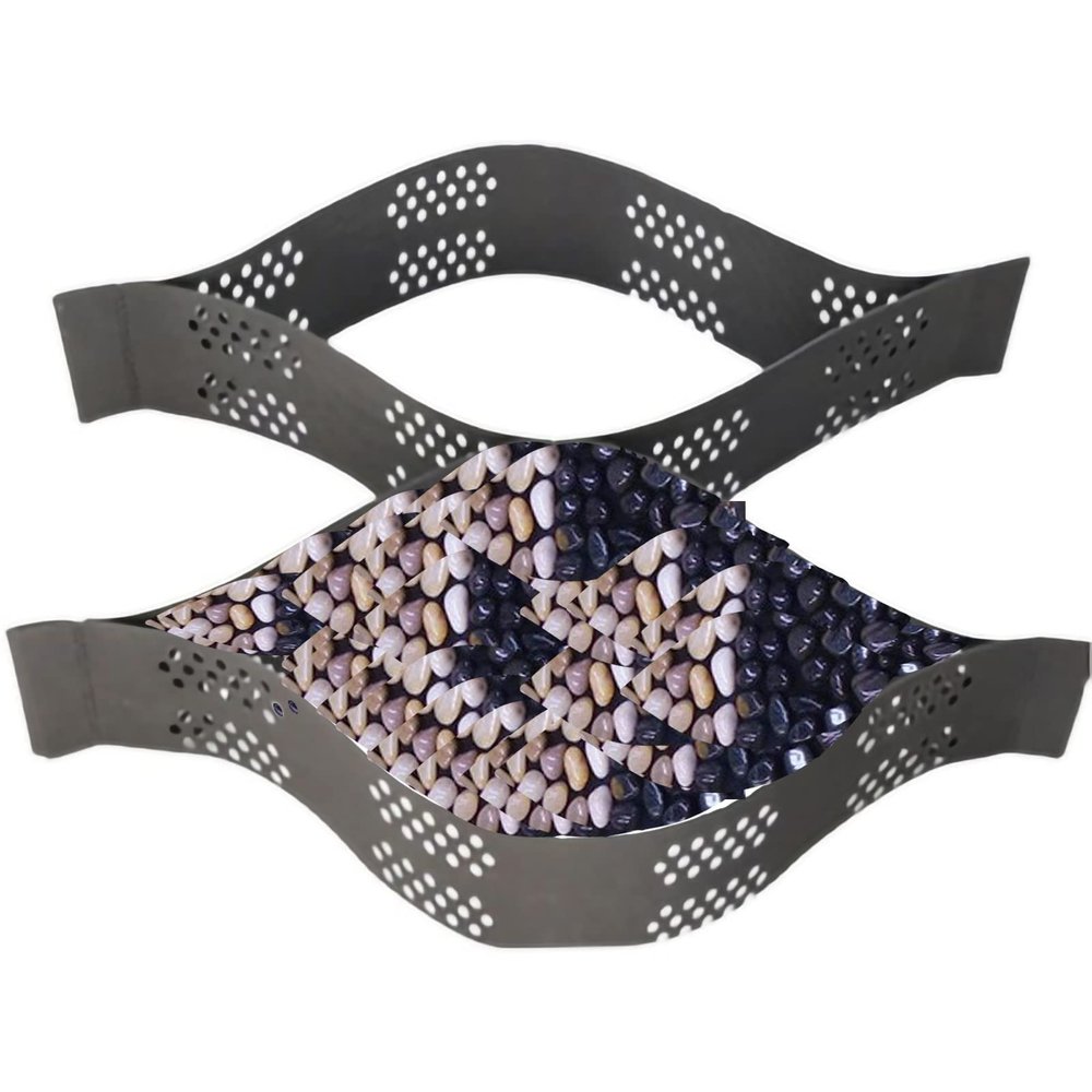 Polyethylene Gravel Stabilization Grid for Gardens, Patios, and Paths, Supports 3,600 kg/m²