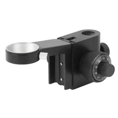 Laboratory Microscope Accessory, Fine-Adjustment Holder, 50 mm Diameter, 25 mm, C-Mount Objective Support